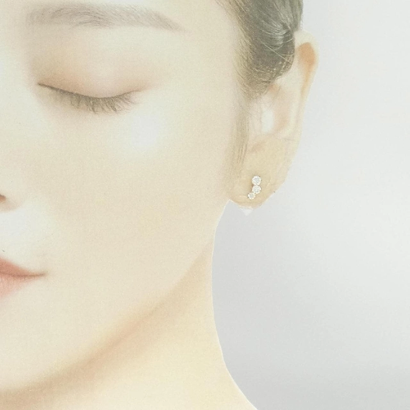 K18YG Bông tai kim cương 0.70CT - Hàng hiệu Chính hãng 869802