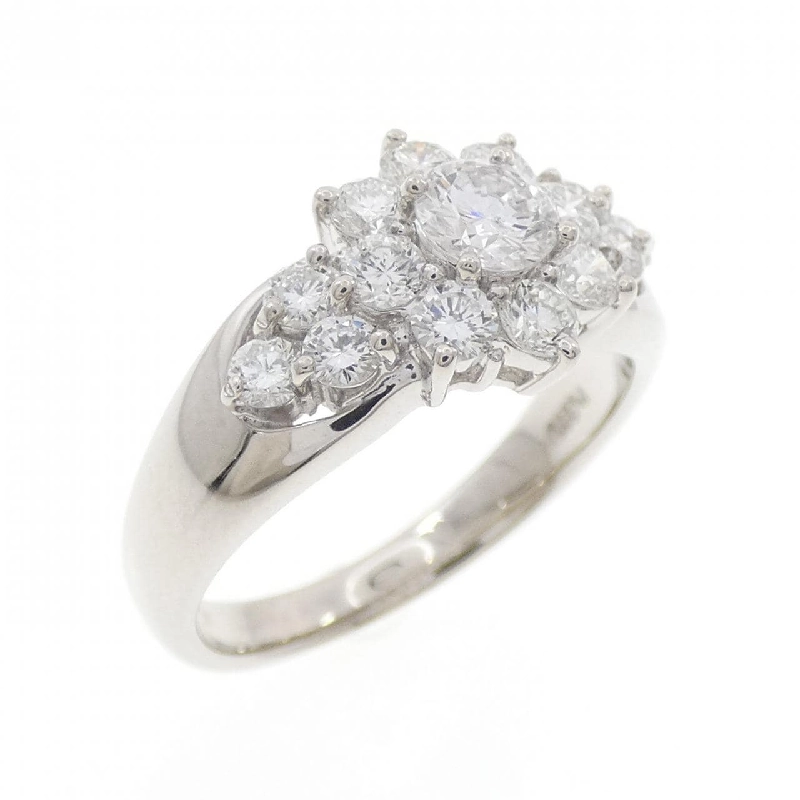 Nhẫn kim cương hoa PT900 1.00CT - Hàng hiệu Authentic 853653