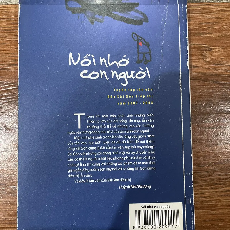 Nỗi nhớ con người - Tuyển tập tản văn Báo Sài Gòn tiếp thị năm 2007-2008 (8) 591472