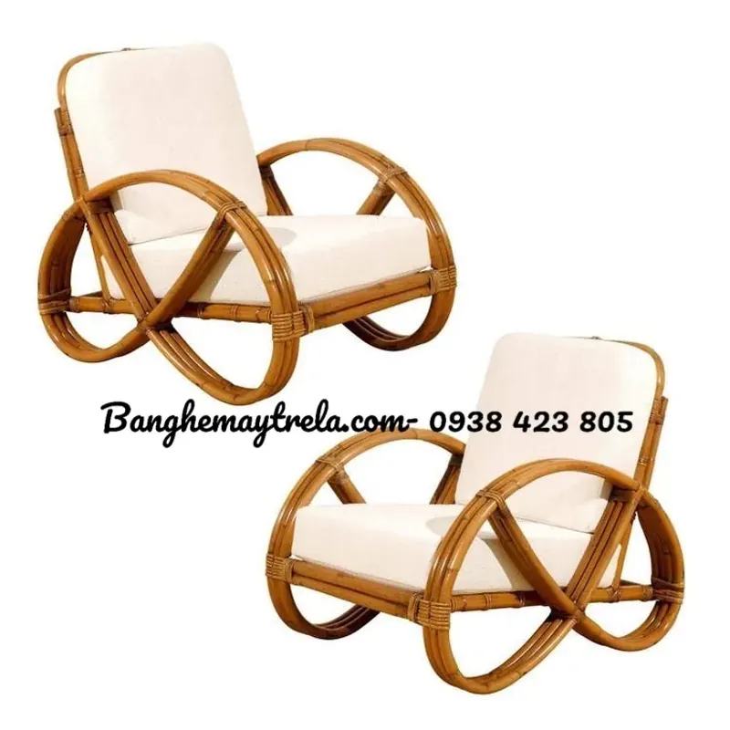 Ghế đọc sách mây tre đan tự nhiên 747843