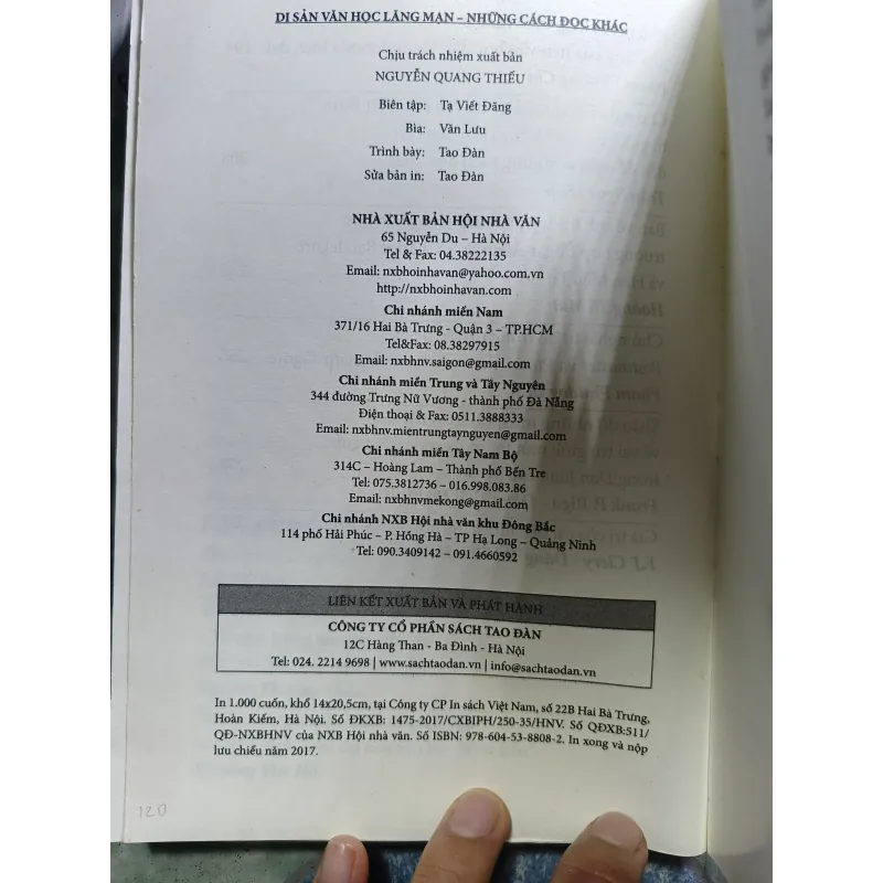 Di sản văn học lãng mạn những cách đọc khác 1006258