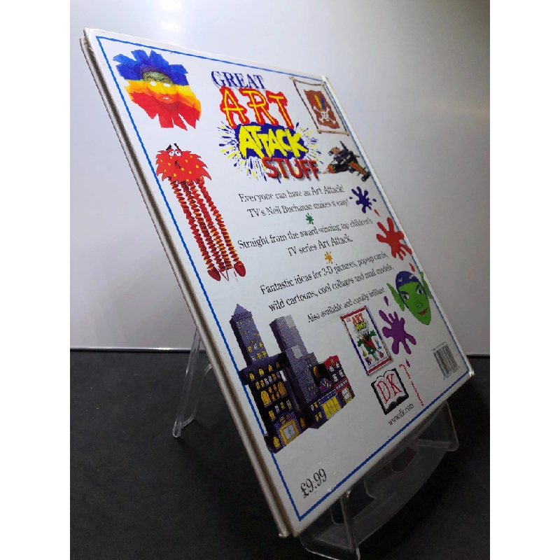 Great Art Attack Stuff with Neil Buchanan BÌA CỨNG mới 85% bẩn nhẹ DK HPB2607 NGOẠI VĂN 450867