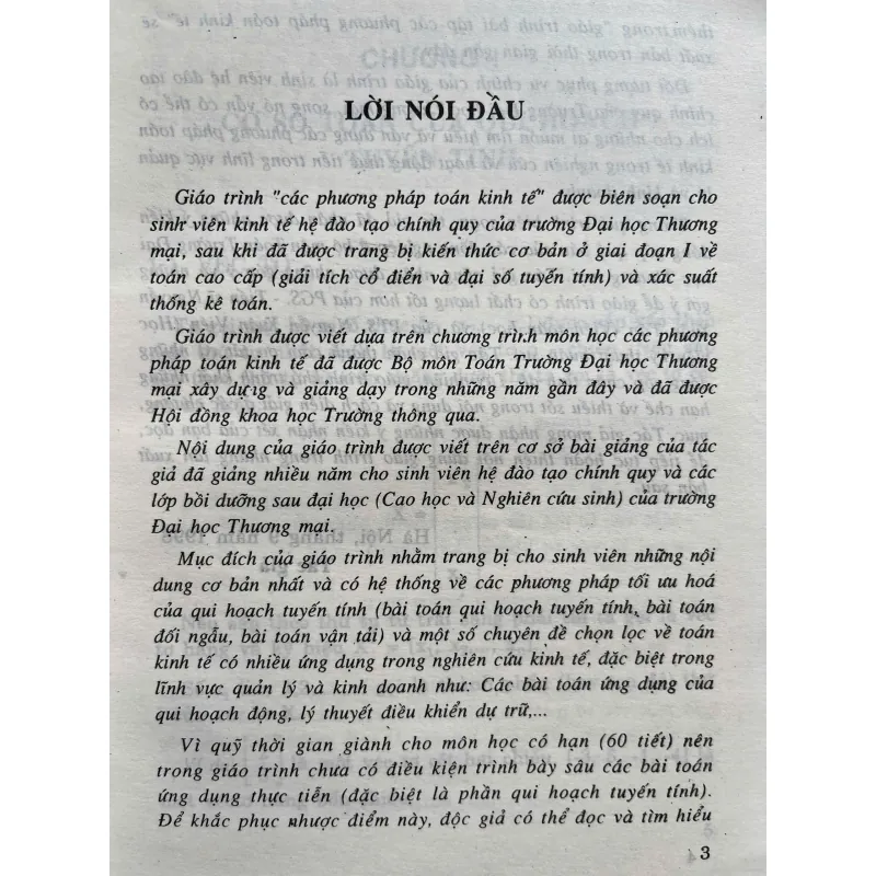 CÁC PHƯƠNG PHÁP TOÁN KINH TẾ 759847