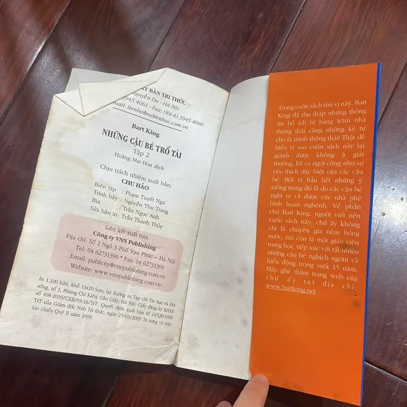 Những cậu bé trổ tài - cuốn sách đầu tiên dành cho các cậu bé - BART KING - Cũ 1025901