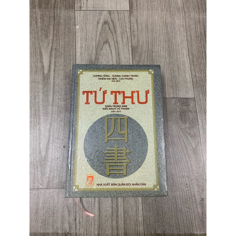 Tứ thư - trần trọng sâm, kiều bách vũ thuận biên dịch. 1a5 509693