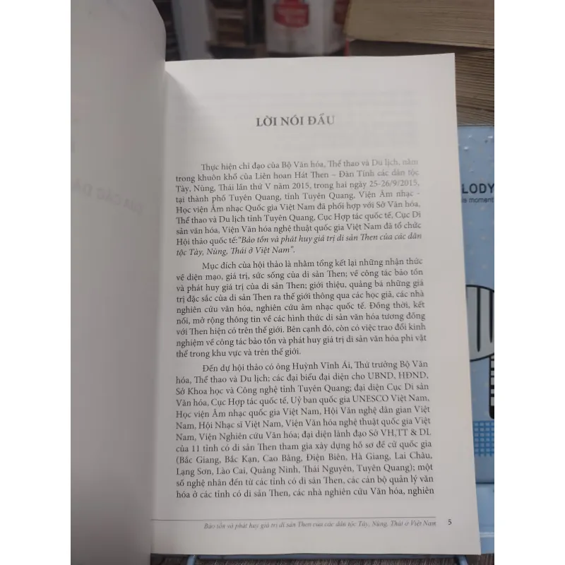 Sách: Bảo tồn và phát huy giá trị di sản then của các DT Tày, Nùng, Thái ở Việt Nam (A3) 727894