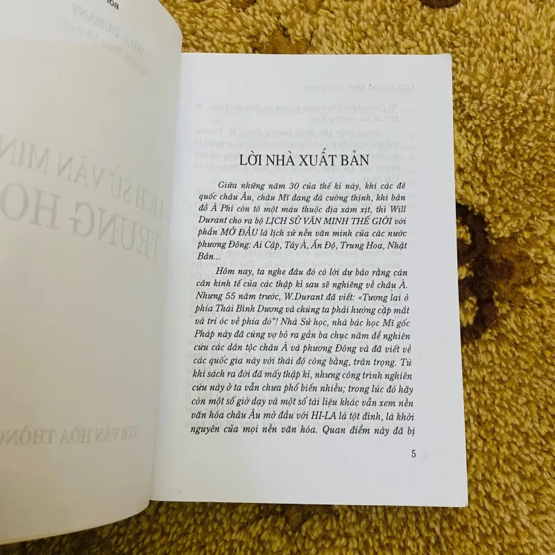 Lịch sử văn minh Trung Hoa - Will Durant( viết) - Nguyễn Hiến Lê(dịch)#HATRA 1005117