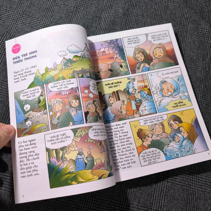 (Truyện tranh Danh nhân thế giới) Niutơn - Han Kiên 701030