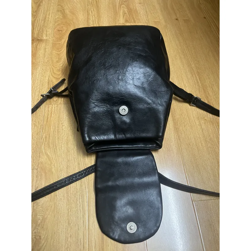 Balo nữ size 22*33*9 da mộc 2hand 934193