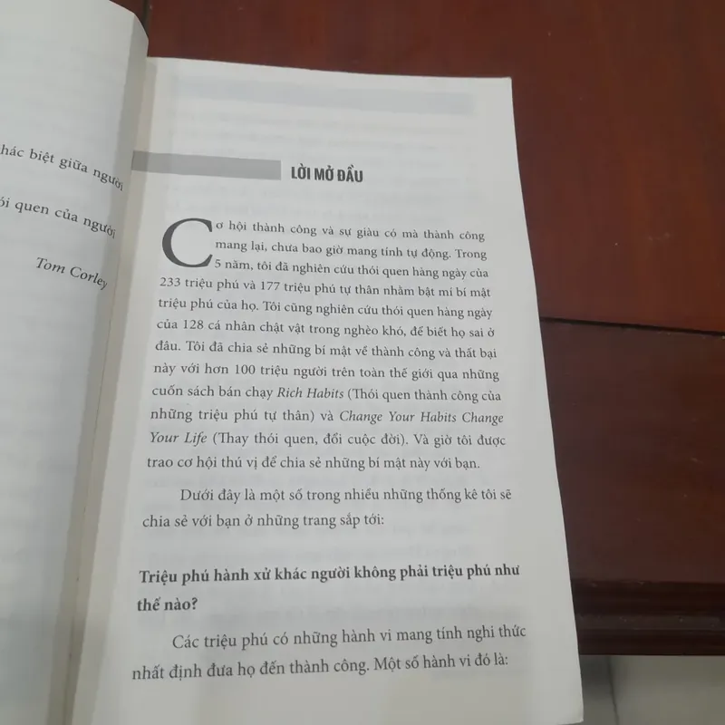 Thomas C. Corley - THÓI QUEN THÀNH CÔNG của những Triệu phú 603348