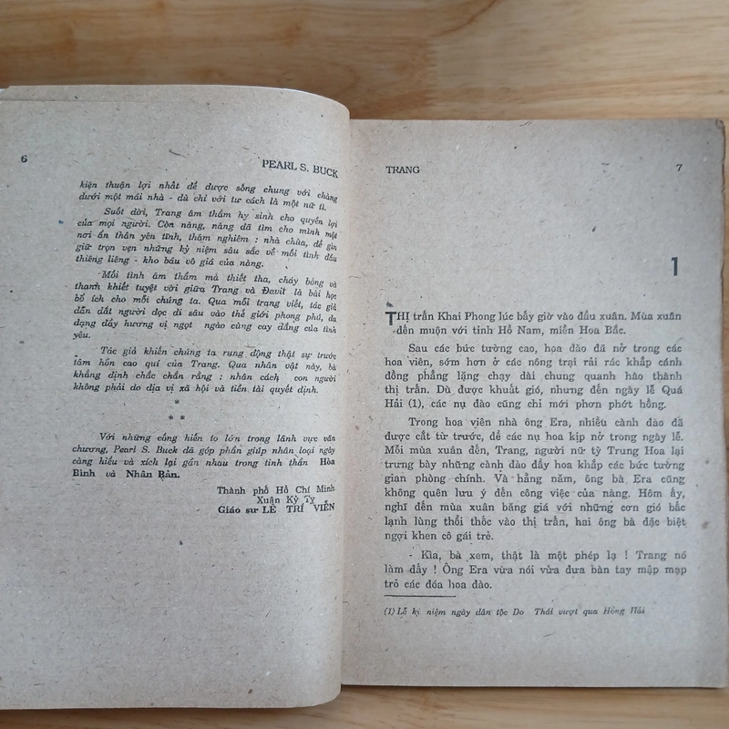 Tiểu Thuyết TRANG - Pearl Buck (Giải Nobel Văn Chương 1938) 517538
