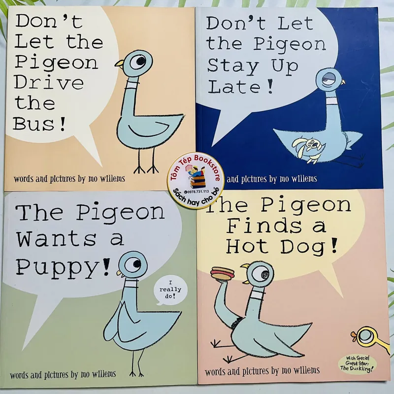 Set The Pigeon nổi tiếng của tác giả Mo Willems- tiếng Anh 571713