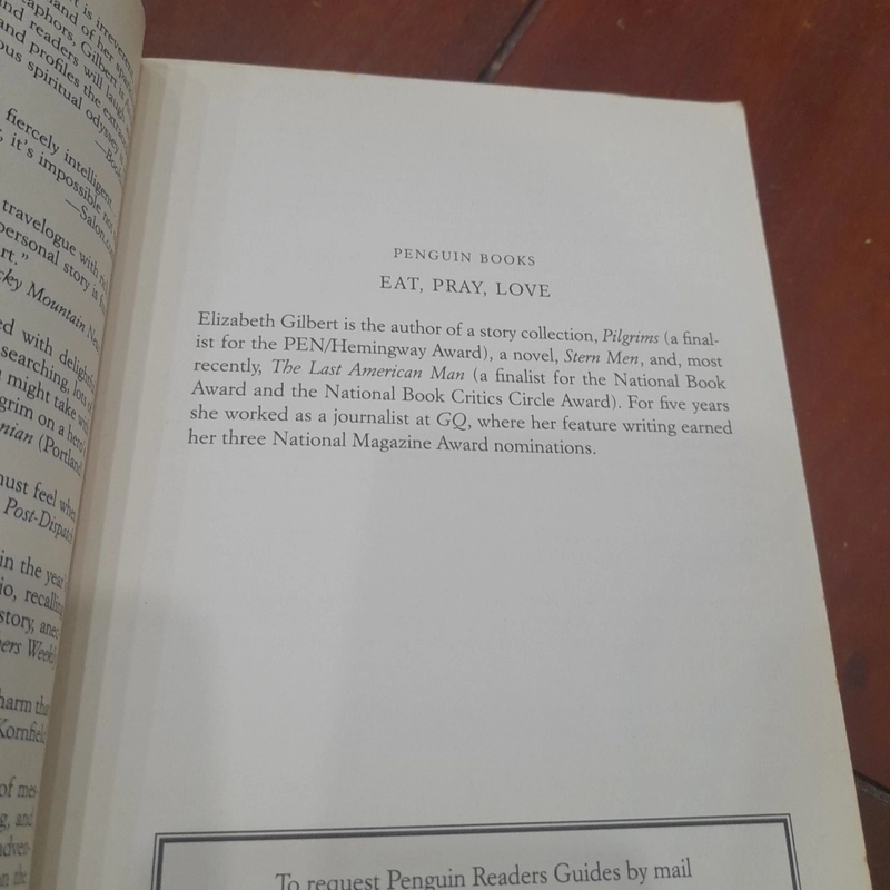 Elizabeth Gilbert - EAT, PRAY, LOVE (bản tiếng Anh ăm, cầu nguyện, yêu) 437033