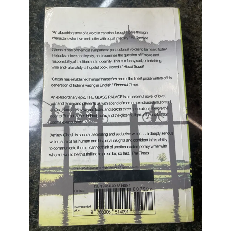 The glass palace Amitav Ghosh 674041