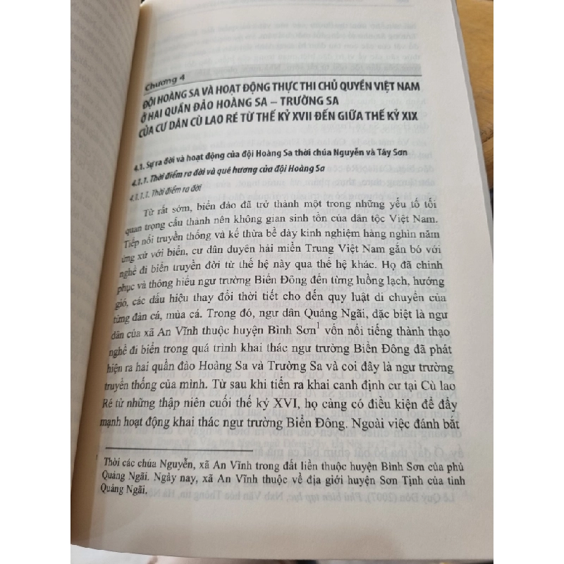 CÙ LAO RÉ : QUÊ HƯƠNG CỦA ĐỘI HOÀNG SA (TỪ ĐẦU THẾ KỶ XVII ĐẾN GIỮA THẾ KỶ XIX) - DƯƠNG HÀ HIẾU 119403