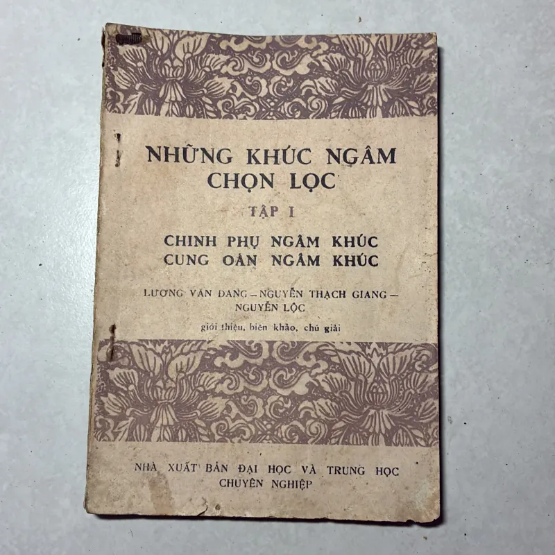 Những khúc ngâm chọn lọc Tập 1 - 1987s 796359