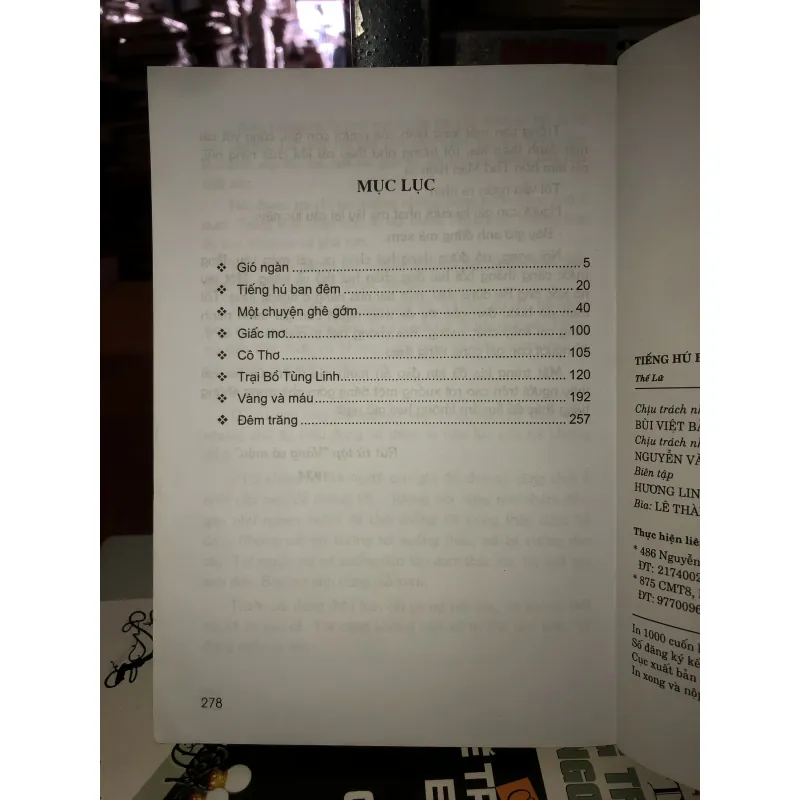 Tiếng hú ban đêm - Thế Lữ 1001128