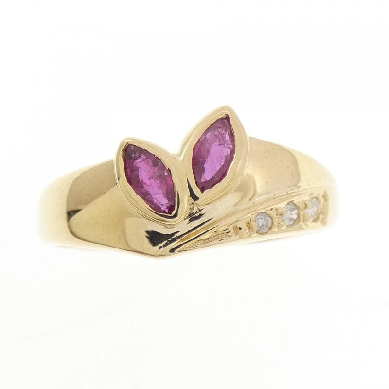 Nhẫn Ruby K18YG 0.25CT - Hàng hiệu Chính hãng 854275