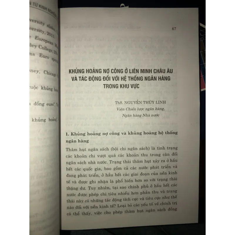 Nợ công Việt Nam nhìn từ kinh nghiệm châu Âu  722976