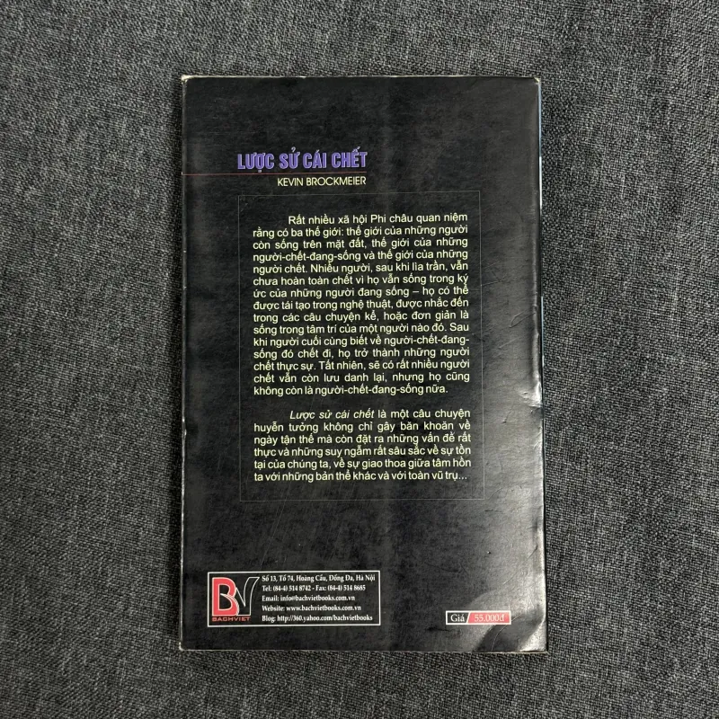 Lược sử cái chết - Kevin Brockmeier 931424