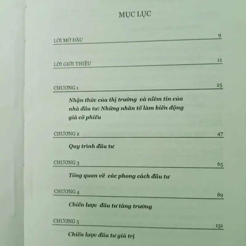 CHIẾN LƯỢC ĐẦU TƯ CHỨNG KHOÁN  738874