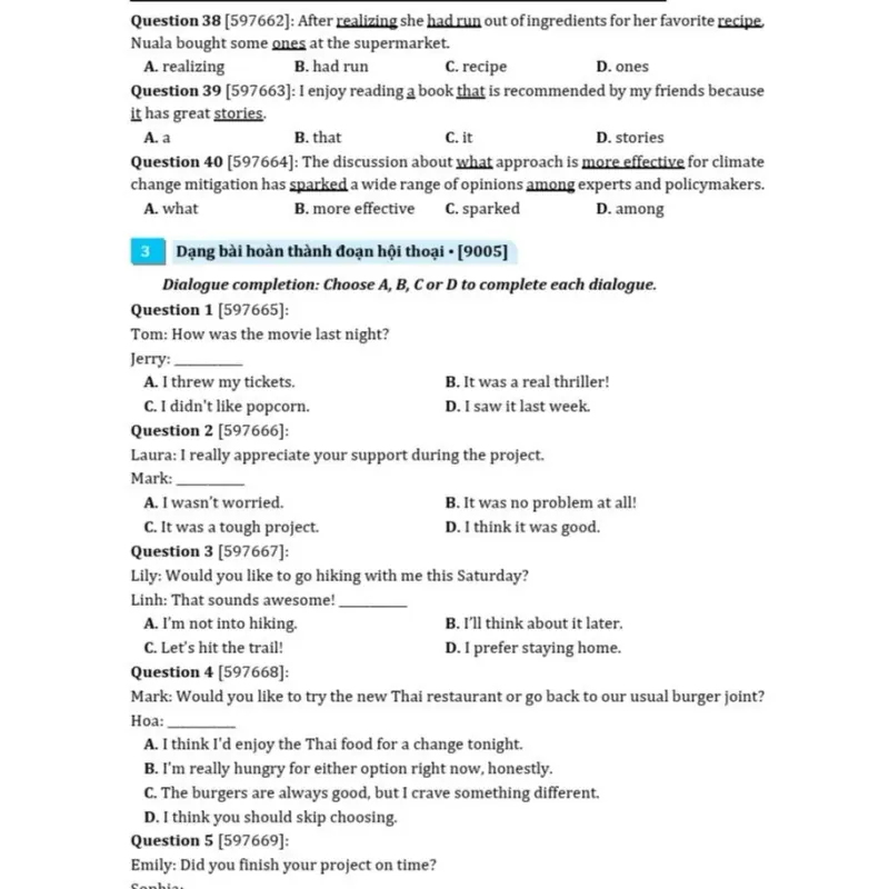 Sách 2026 - Bộ Đề Ôn Thi ĐGNL Môn Tiếng Anh 938654