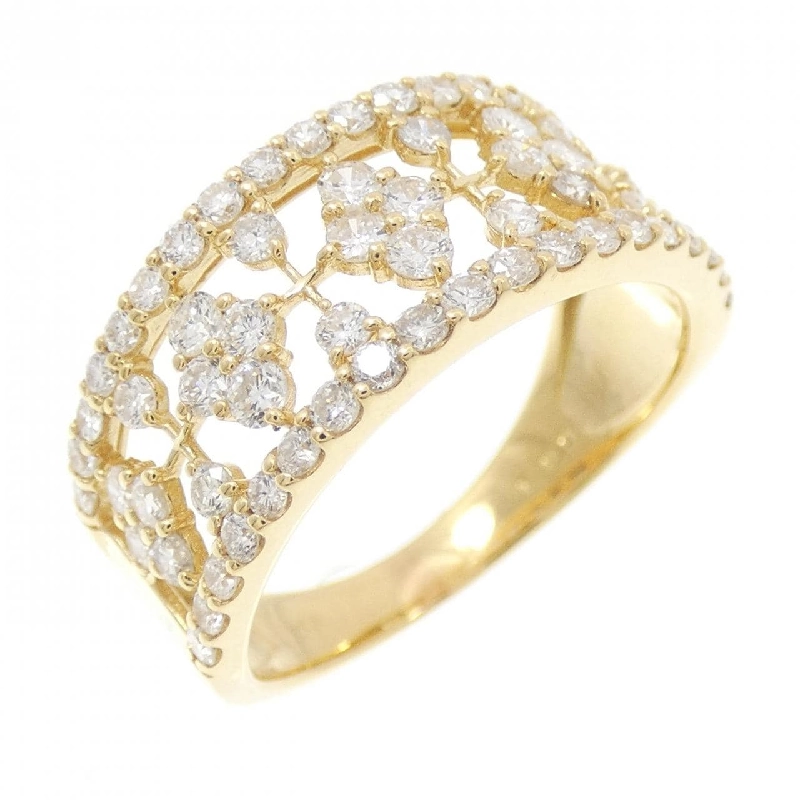 Nhẫn kim cương K18YG 1.00CT 667317