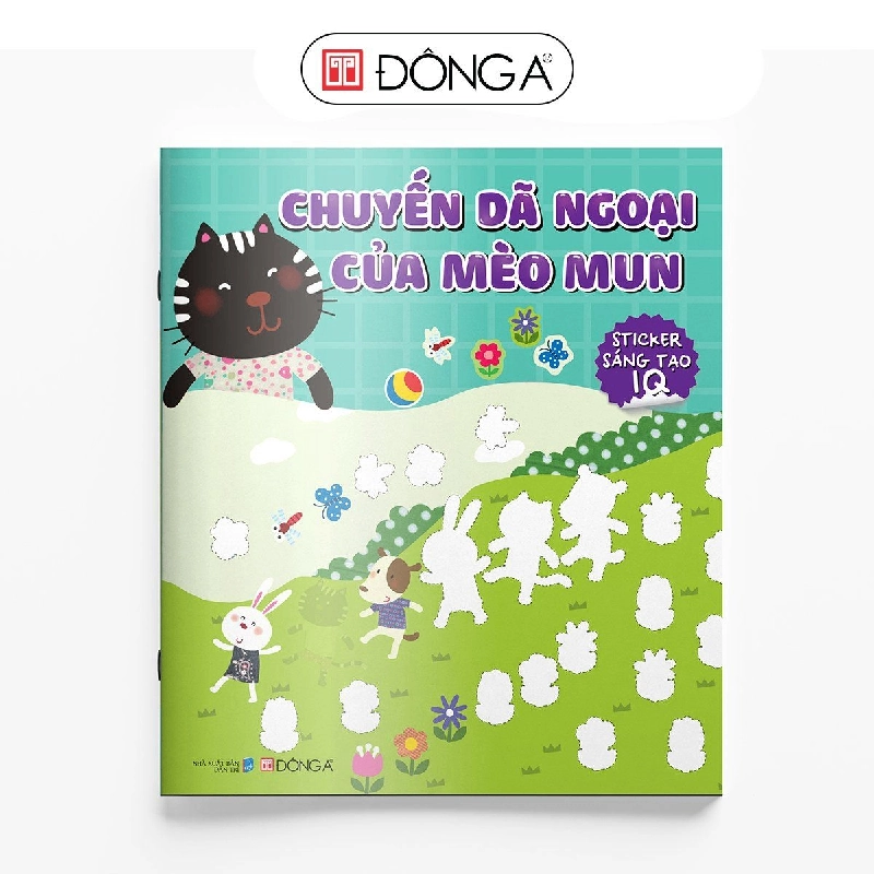Sticker sáng tạo IQ- Chuyến dã ngoại của mèo mun - Đông A, Sách thiếu nhi 922779