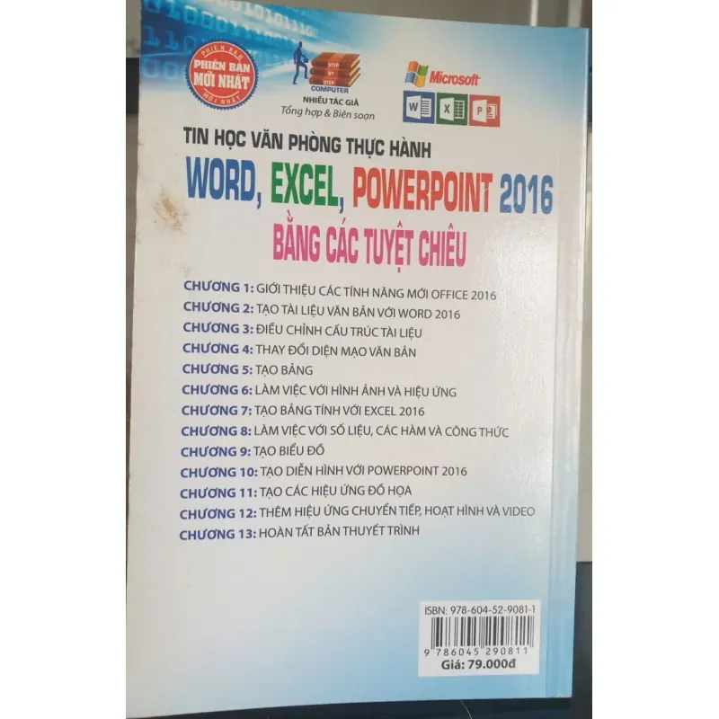 Tin Học Văn Phòng Thực Hành Word Excel PowerPoint 2016 Bằng Các Tuyệt Chiêu 747654