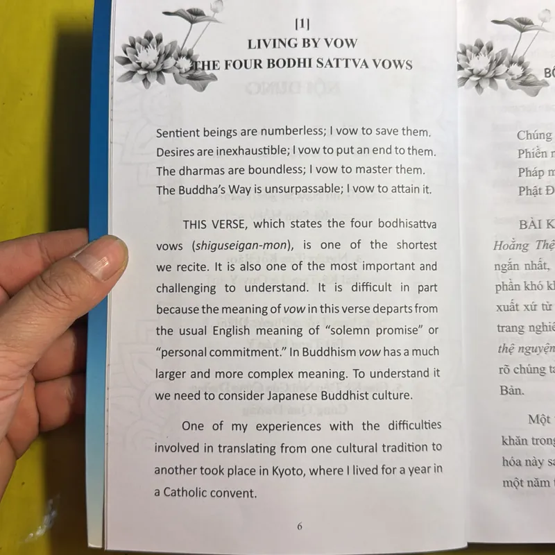 Sống Theo Lời Nguyện - Living By Vow - Shogaku Okumura - Thuần Bạch - Huệ Thiện - Chơn Đức 722829