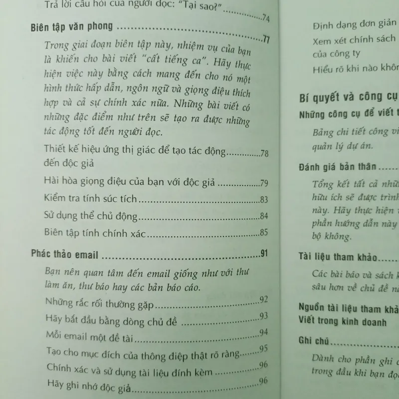 Viết trong kinh doanh  738842