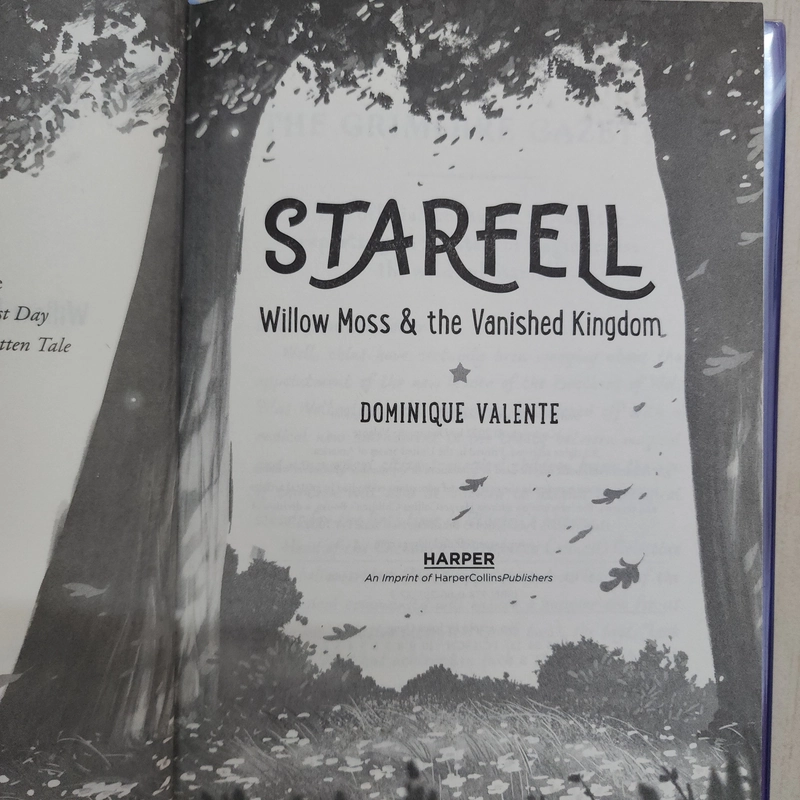 Sách Starfell 3, Willow Moss & the Vanished Kingdom của Dominique Valente mới 95% 508783