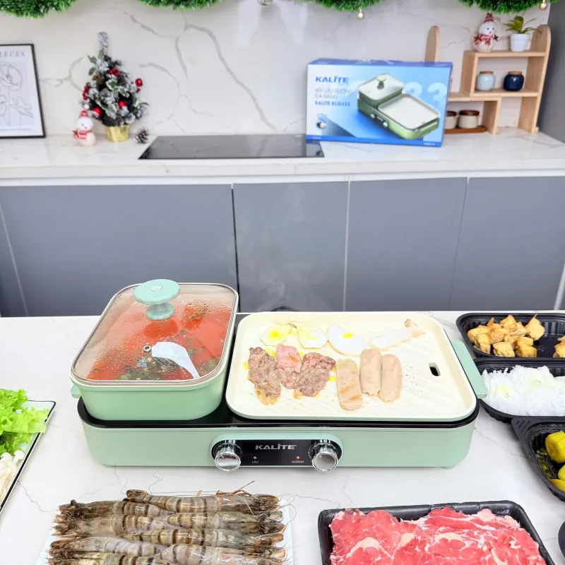 Kalite KLG333 – Bếp lẩu nướng 2in1 tiện lợi cho mọi gia đình 792058
