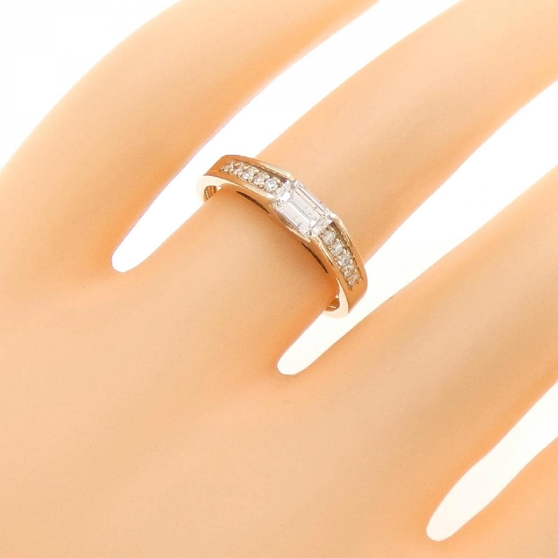 Nhẫn kim cương K18PG 0.33CT - Hàng hiệu Authentic 855235