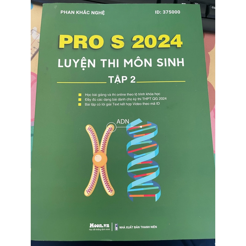 Pro S 2024 - Luyện thi môn sinh - Tập 2 314265