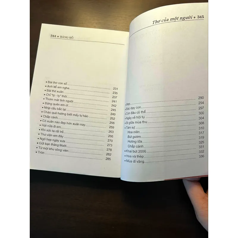 Băng Hồ - Thơ của một người (kèm chữ ký tặng) 606265