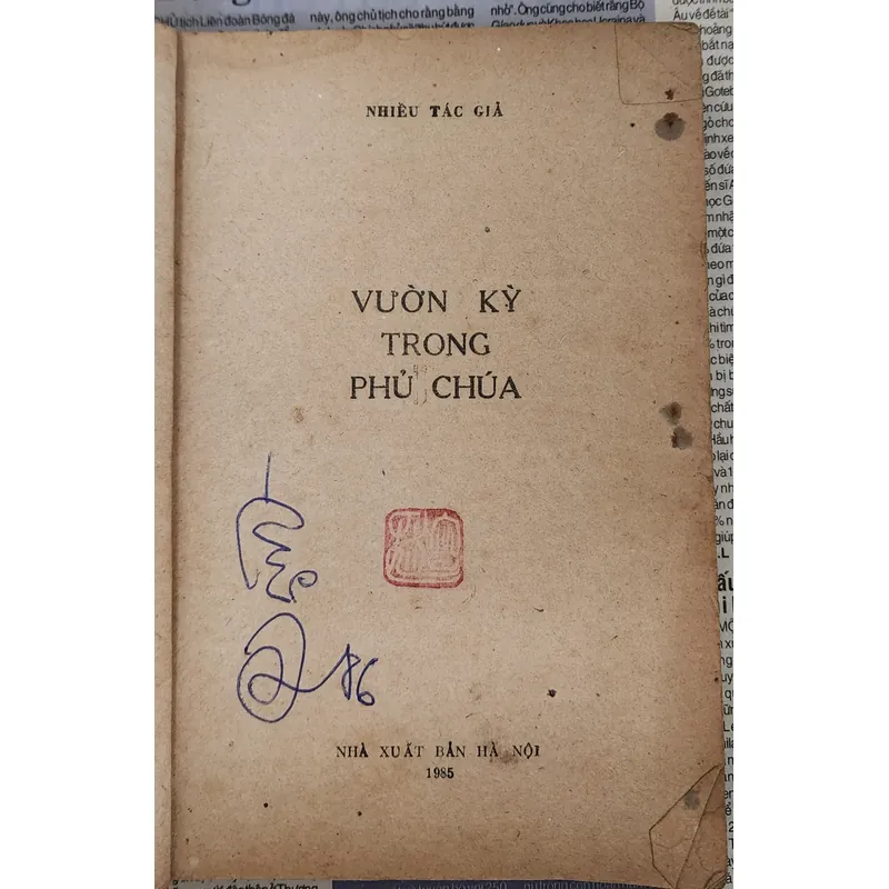 VƯỜN KỲ TRONG PHỦ CHÚA - Nhiều tác giả 726033