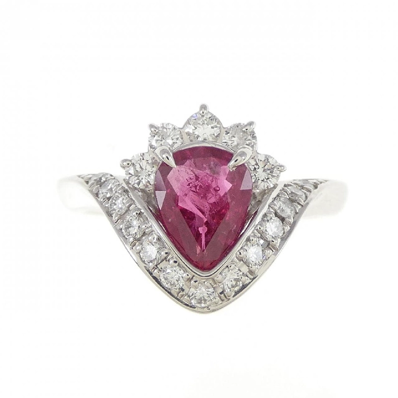 Nhẫn Ruby PT900 1.10CT 671472