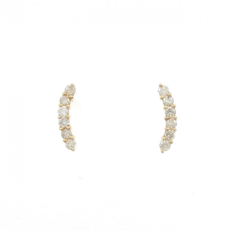 K18YG Bông tai kim cương 0.20CT - Hàng hiệu Chính hãng 869846