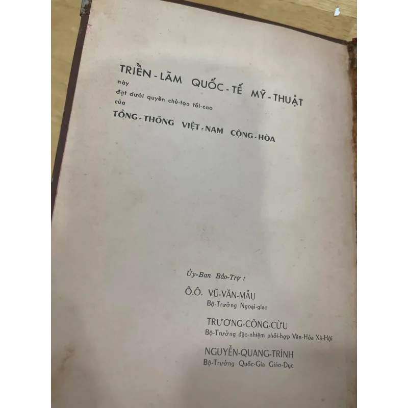 Triển lãm quốc tế mỹ thuật tại Sài Gòn 1962 591113