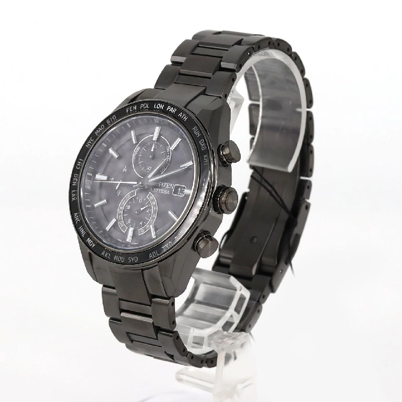 Đồng hồ điện tử Citizen Attesa H800-00D9D01/AT8294-59E TI Solar Quartz - Hàng hiệu Chính hãng 880190