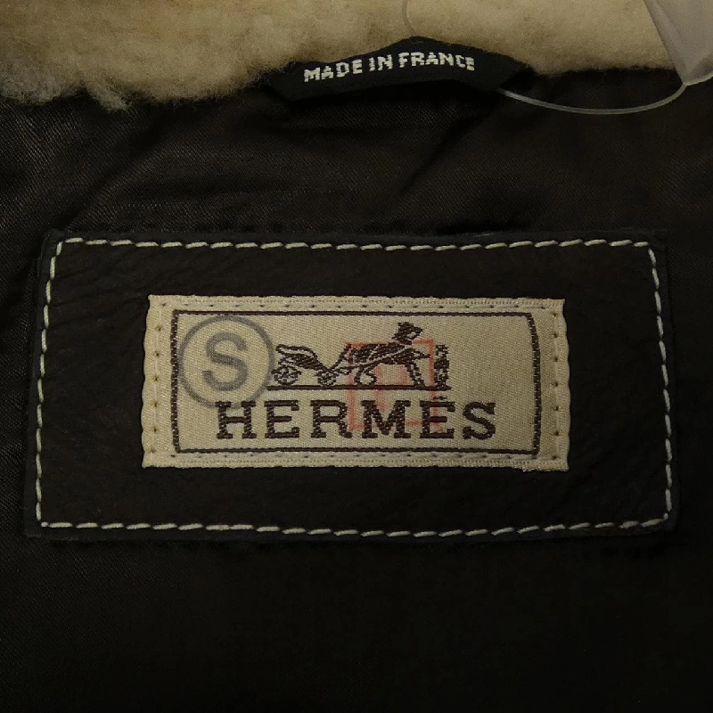 Áo khoác lông cừu HERMES - Hàng hiệu Chính hãng 890054