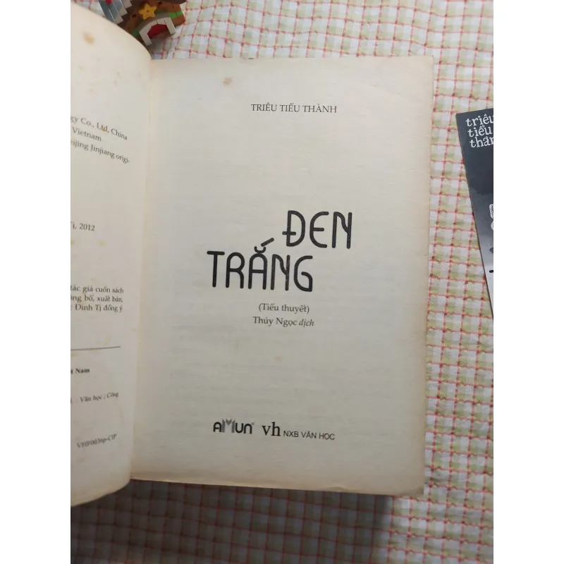 ĐEN TRẮNG - TRIÊU TIỂU THÀNH • Tiểu thuyết ngôn tình 763837