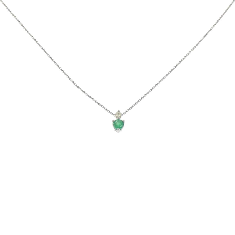 Dây chuyền ngọc lục bảo PT950 0.20CT - Hàng hiệu chính hãng 859712