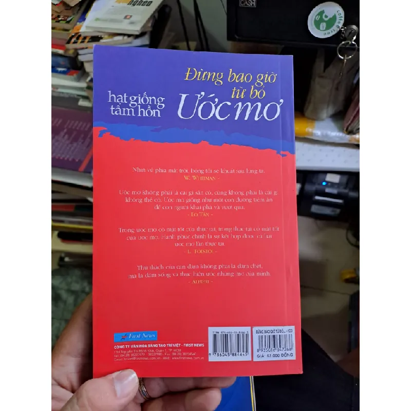 Đừng bao giờ từ bỏ ước mơ mới 90% hạt giống tâm hồn 2019 KỸ NĂNG VAVO1709 560206
