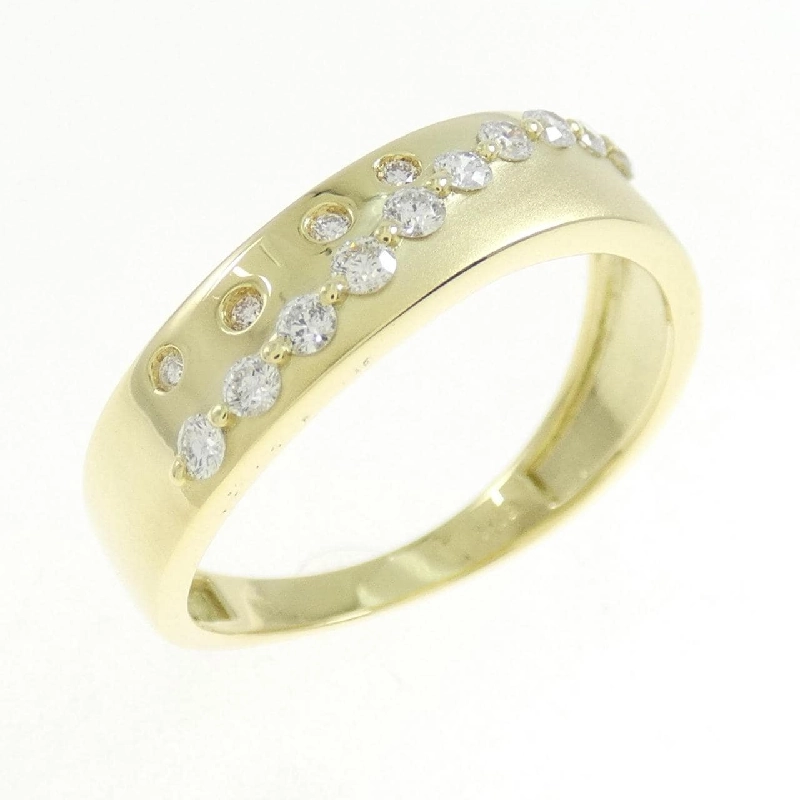 【Sản phẩm mới】Nhẫn kim cương K18YG 0.19CT 673255