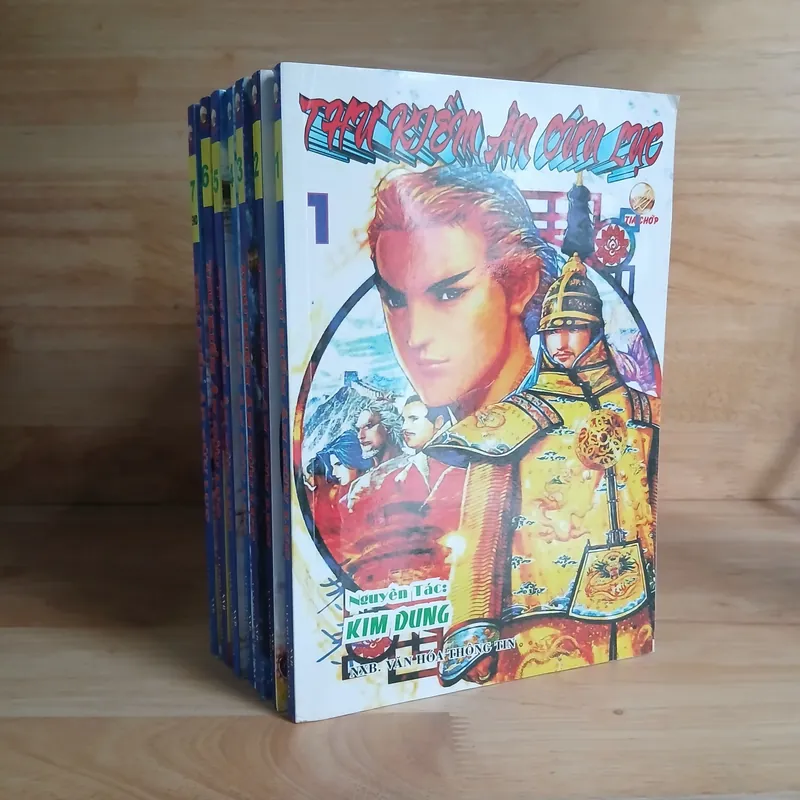 Truyện Tranh Thư Kiếm Ân Cừu Lục (Bộ 7 Tập) - Kim Dung 139508