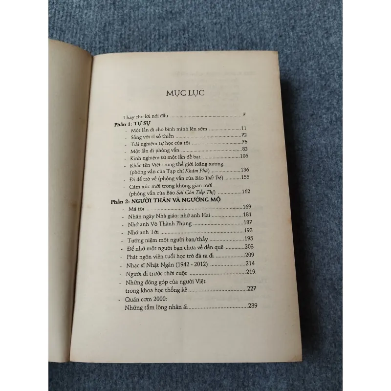 TỰ SỰ CỦA MỘT NGƯỜI LÀM KHOA HỌC 716742