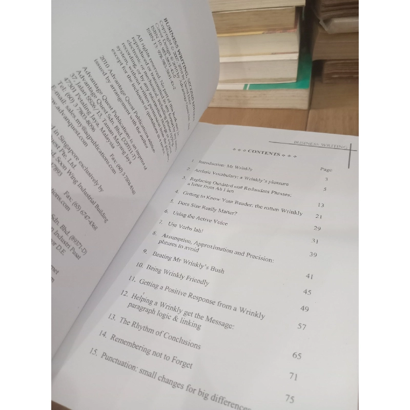 Business writing: The evolution of writing with style & impact - David Hirst 957420