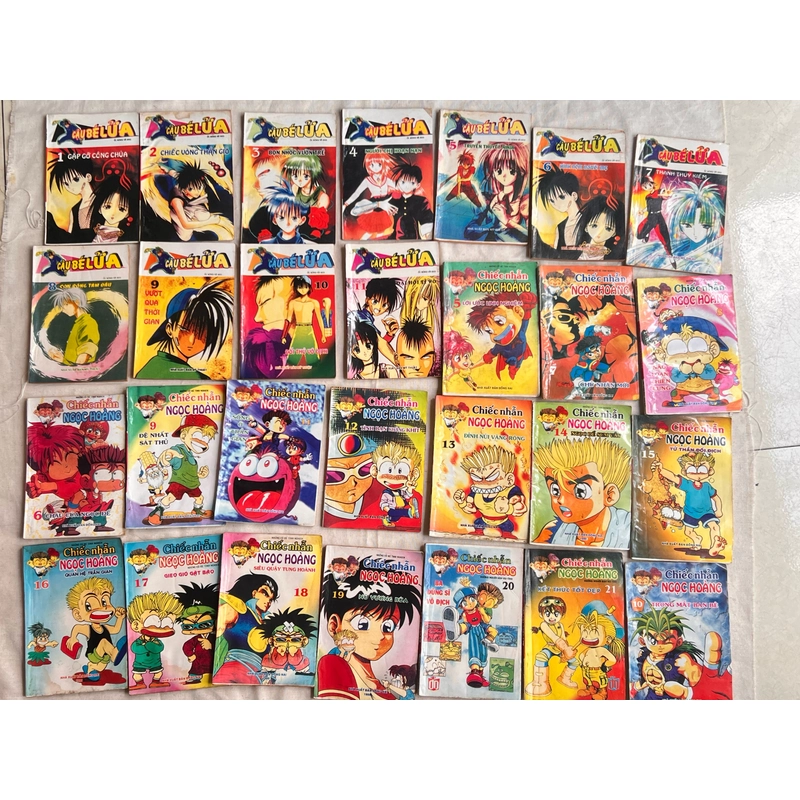 17 cuốn chiếc nhẫn Ngọc Hoàng từ tập 5-21 - Truyện 9x 397264